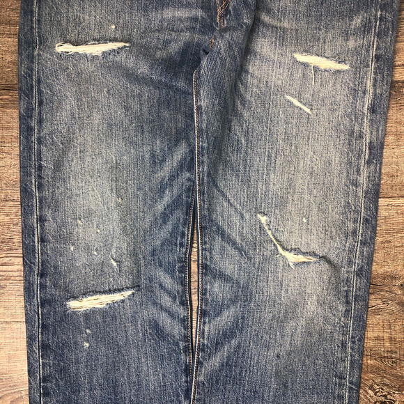 Levi's 501xx Vintage Original Fit Straight Leg Jeans Men's Size 33 x 32 Medium - Picture 2 of 12